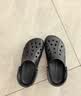 卡骆驰（CROCS）【采销直播】贝雅卡骆班洞洞鞋轻便耐磨一脚蹬休闲鞋|205089 深蓝/辣椒红-4CC 44 (280mm) 实拍图