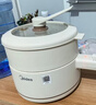 美的（Midea）电煮锅 小电锅 电蒸锅 宿舍小锅多功能锅辅食锅 1.6L学生寝室一体泡面小火锅电煮锅XZE2017 配蒸笼 实拍图