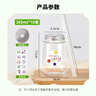 优奥奶茶杯一次性带盖U型瓶胖胖杯饮料杯360ML*10套【配贴纸+吸管】 实拍图
