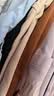 梦特娇（MONTAGUT）短袖男士夏季商务Polo衫含桑蚕丝撞色提花T恤 黑色-短袖 XL 实拍图