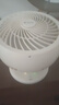 海尔（Haier） 统帅空气循环扇电风扇台扇小风扇涡轮扇家用节能风扇台式壁挂音轻定时摇头办公学生宿舍桌面风扇 【户外学生】充电款LSF-CB101(W) 实拍图