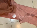 达芬奇密码高档真丝睡衣女睡裙桑蚕丝女士性感连体睡衣裙情人节礼物送女友 粉色 均码 均码 实拍图