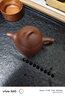 京东京造宜兴紫砂壶 手工茶壶【原矿紫泥】煮泡茶具 秦权壶 170ml礼盒装 实拍图