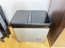 美的（Midea）车载冰箱压缩机制冷车家两用卡货车冷冻大双箱室户外家居用品44L 实拍图