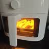 美的（Midea）家用空气炸锅蒸烤一体 免翻面多功能烘焙实用大容量5.3L电炸锅 小家电可视窗口 金属内腔KZE5383 实拍图