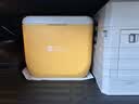 牧高笛（MOBIGARDEN）极冰保温箱15L 户外露营车载保鲜冷藏箱小冰箱 NX26684003 阳光黄 实拍图