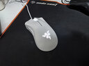 雷蛇（Razer）炼狱蝰蛇标准版有线鼠标 人体工学  电竞游戏 右手通用型 吃鸡/LOL/CS GO游戏鼠标 白色 实拍图