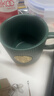 星巴克（Starbucks）墨绿色条纹女神铭牌马克杯340ml咖啡杯陶瓷杯水杯男节日礼物 实拍图