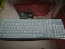 罗技（Logitech）MK120 键鼠套装 有线键鼠套装 办公键鼠套装 电脑键盘 USB即插即用 全尺寸 黑色 实拍图