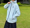 骆驼（CAMEL）【迪丽热巴同款】凯甲ICON冲锋衣女三合一羽绒服登山服 远山蓝，男款女生拍小1尺码，A35CAFO193 抓绒内胆 L 实拍图