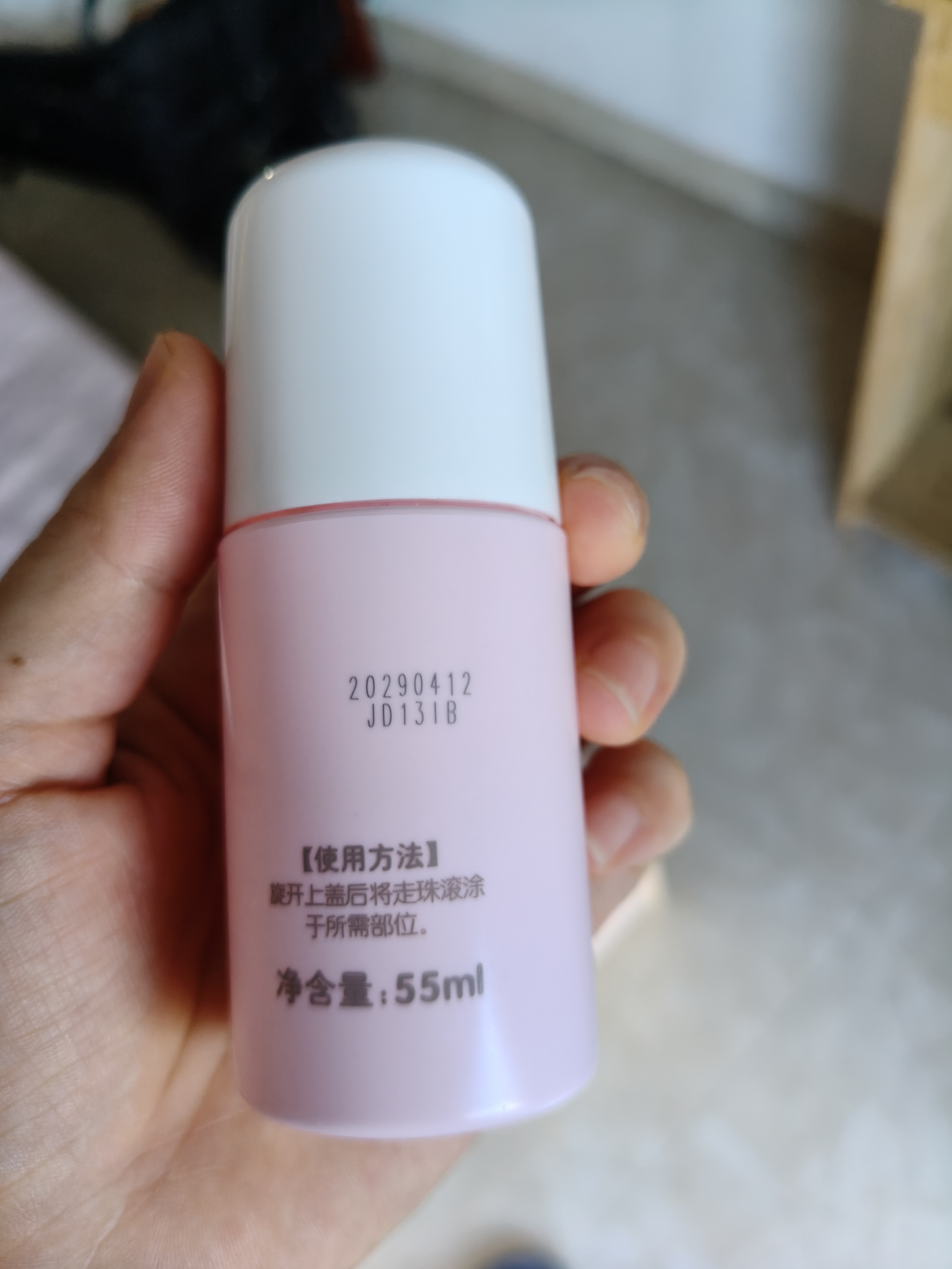 贝亲（Pigeon）桃子水液体婴儿爽身露滚珠型青少年腋下留香清新干爽净味便携55ml 实拍图