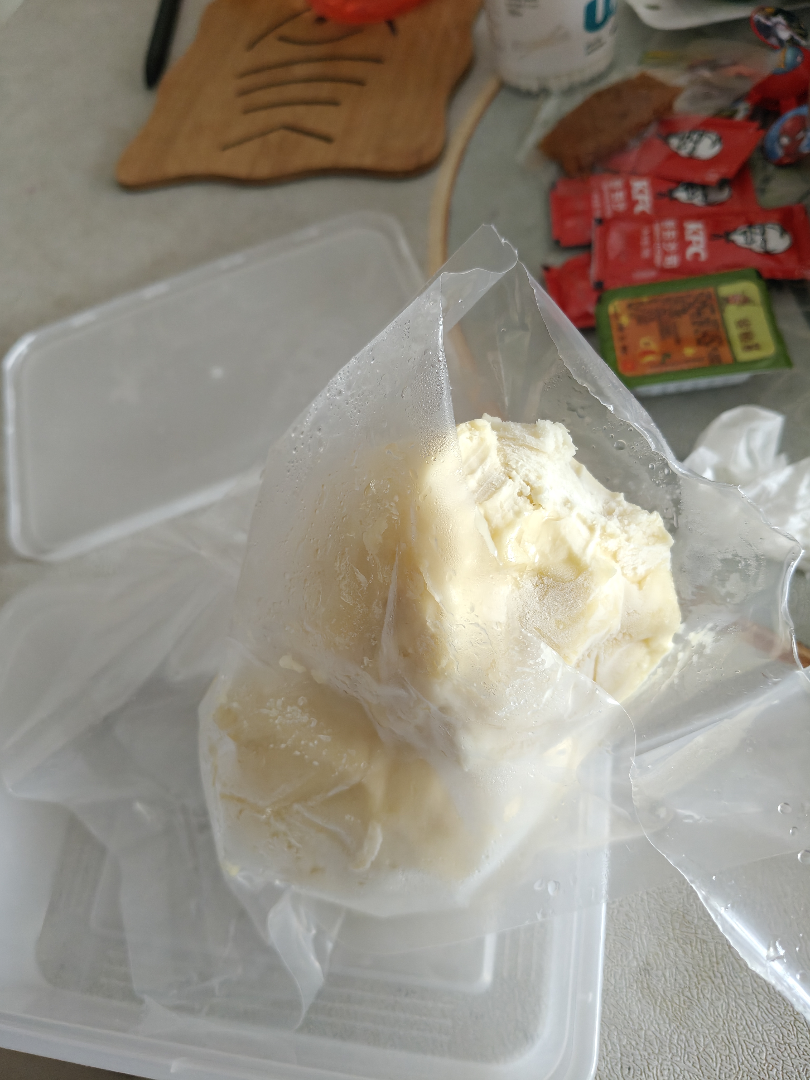 京鲜生泰国金枕榴莲肉300gA级果肉 冷冻榴莲肉进口生鲜水果礼物 实拍图