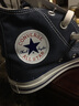 匡威（Converse）帆布运动板鞋 ALL STAR HI高帮休闲鞋 经典男女全明星 日本直邮 NV-藏青色 23.5 实拍图
