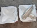 景德镇陶瓷茶杯盖子单卖圆形通用配件会议杯盖马克杯盖瓷杯子单盖 8.2cm 023纯白杯盖 实拍图