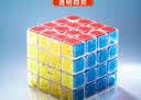 ZCUBE透明魔方3阶磨砂顺滑比赛初学者专用三阶异形魔方玩具 透明四阶魔方 实拍图