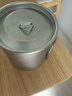 铠斯（KEITH）轻量单层钛杯 纯钛水杯 钛茶杯咖啡杯 轻质便携户外野营钛茶杯 350ML钛杯带钛盖-Ti3240 实拍图