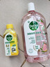 滴露（Dettol）自然洗衣香氛消毒液1L+洗衣机消毒清洁剂金装柠檬250ml 实拍图