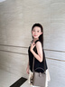 viney【何泓姗同款】牛皮水桶包包女包斜挎包生日礼物高级感送女友老婆 【卡其色】高档轻奢手提腋下包 时尚ck风休闲小众品牌洋气单肩包 实拍图