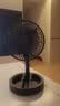 伸缩折叠小风扇家用静音型办公台式USB桌面宿舍大风力无线夏台面落地两用折叠电风扇 【直插无调档开关】随机颜色 实拍图