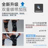 美津浓（MIZUNO）护膝运动跑步篮球羽毛球髌骨半月板支撑固定损伤登山护具男女通用 银黑色绑带加压-2只 XL码(膝围41-46cm/适合135-180 ) 实拍图