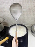 美厨（MAXCOOK）漏勺 304不锈钢线漏捞勺18cm 加厚花梨木MCCU419 实拍图