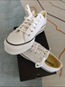 匡威（Converse）All Star Lift夏季经典厚底鞋小白鞋帆布鞋560251C 560251C/白色 （推荐选大半码） 36 实拍图