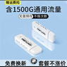 影腾随身wifi三网全国通用无线wi-fi6免插卡移动联通电信无限制大流量卡便携式网卡高速网络2026款5GHF 【含累计1500G流量180天有效】插电款 实拍图