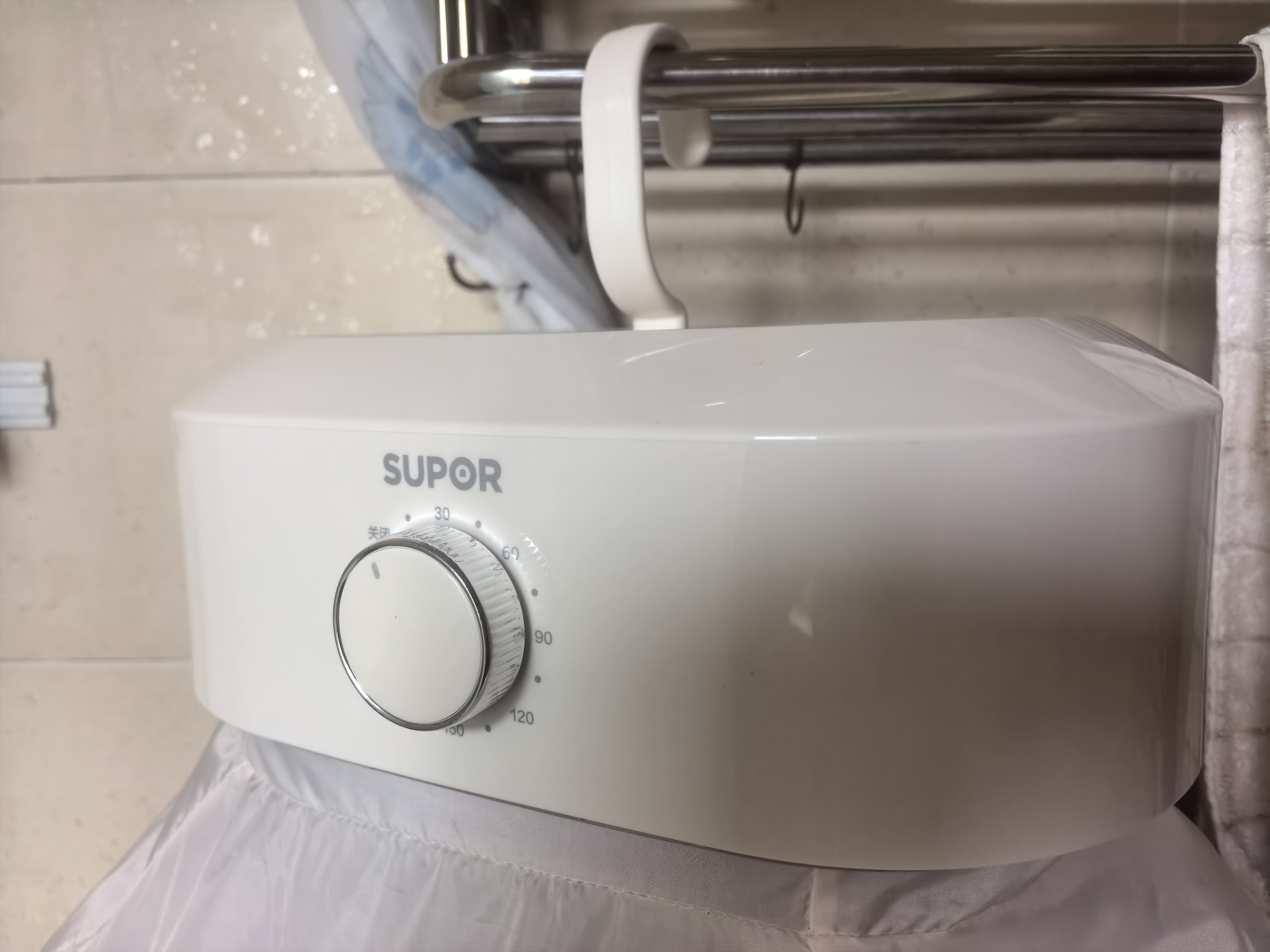 苏泊尔（SUPOR）干衣机【免安装易收纳】烘干机家用小型折叠衣柜便携式婴儿衣物烘干内衣消毒机G63 实拍图