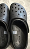 CROCS卡骆驰厚底云朵洞洞鞋|206750 黑色-001 36/37(230mm) 实拍图