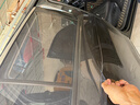 九乘（JIUCHENG）汽车防蚊纱窗车用车载窗帘遮阳防晒通风车窗蚊帐网 4门SUV防蚊网 实拍图