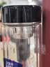 富光（FUGUANG）双层玻璃杯男家用水杯子X2517-SH-330 黑色 330ml 实拍图