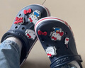 卡骆驰（CROCS）【采销直播】贝雅卡骆班洞洞鞋轻便耐磨一脚蹬休闲鞋|205089 冬日白/彩色-1LI 41 /42(260mm) 实拍图