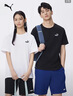 彪马PUMA 纯棉宽松白色短袖T恤男女款新款夏季运动上衣 691550 M 实拍图