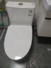 九牧（JOMOO）马桶 家用虹吸式马桶大冲力节水坐便器 防臭瞬冲 易洁抗菌马桶 行业爆款-升级无棱内壁11370-305坑 实拍图