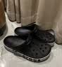 卡骆驰（CROCS）贝雅卡骆班洞洞鞋轻便耐磨一脚蹬休闲鞋女鞋时尚沙滩鞋|205089 芭蕾粉/糖果粉-6TG(含智必星) 39 (240mm) 实拍图