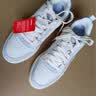 特步板鞋男鞋运动鞋夏季空军一号百搭小白鞋透气耐磨防滑黑色休闲鞋女 特步白【女款透气网孔】 39 脚长男24cm女24.5cm( 新法码39) 实拍图