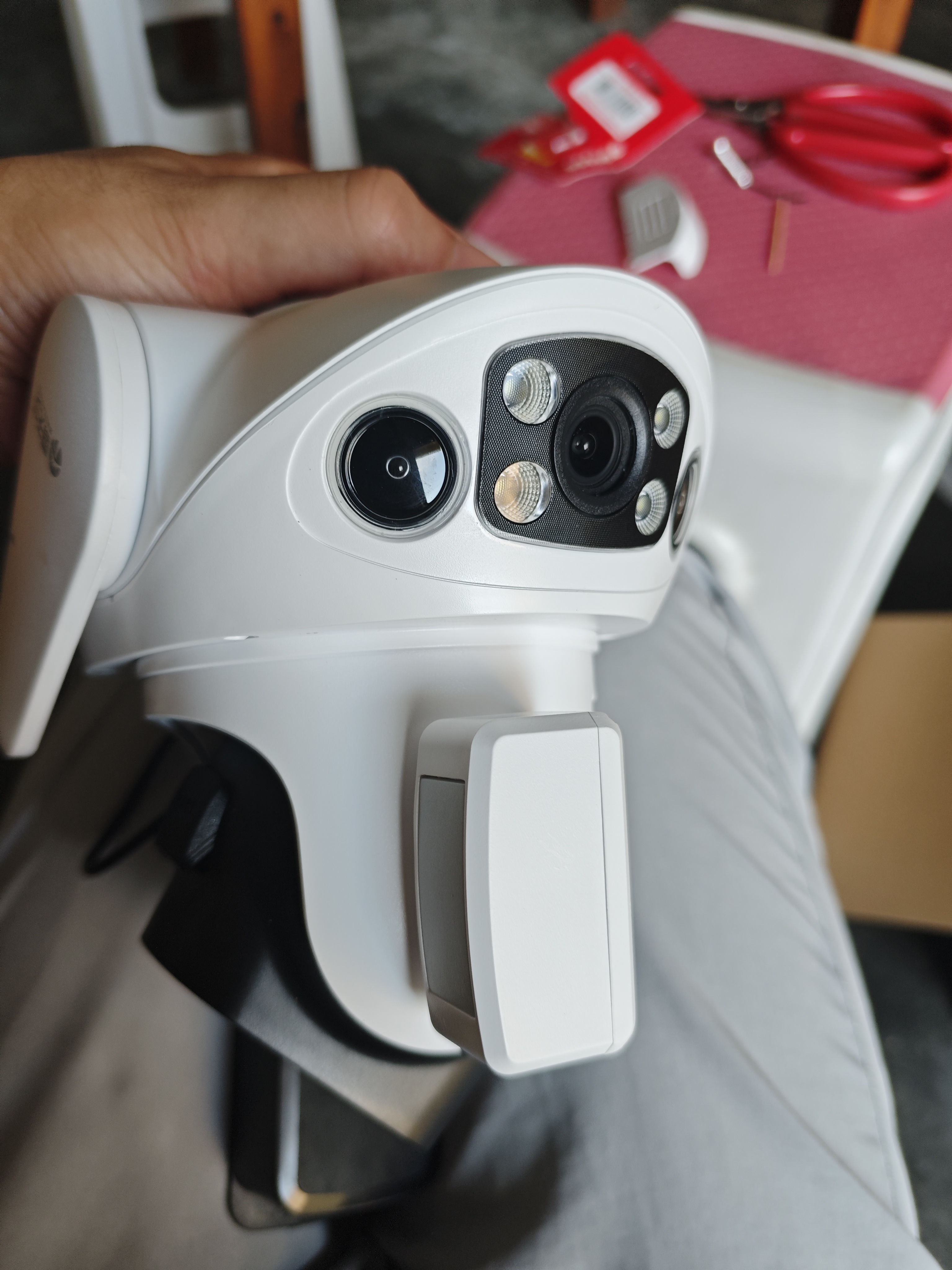霸天安高清摄像头监控室外无线wifi家庭监控器家用手机远程360度无死角带夜视全景语音旋转对讲农村户外 实拍图