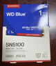 闪迪（SanDisk）ssd固态硬盘 NVMe M.2接口 AI台式机存储 笔记本升级硬盘 原厂颗粒不虚标不掉速 SN5100 | PCle4x4 7100MB/s 大容量 【1TB】 实拍图