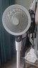 艾美特（AIRMATE）【天鹅MAX】空气循环扇直流变频家用大风力电风扇卧室轻音一级能效负离子净化语音落地扇 SRDI151 实拍图