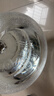 拜杰纯净水桶 食品级PC矿泉水桶透明手提式水桶茶水桶 大容量水桶黑盖7.5L 实拍图