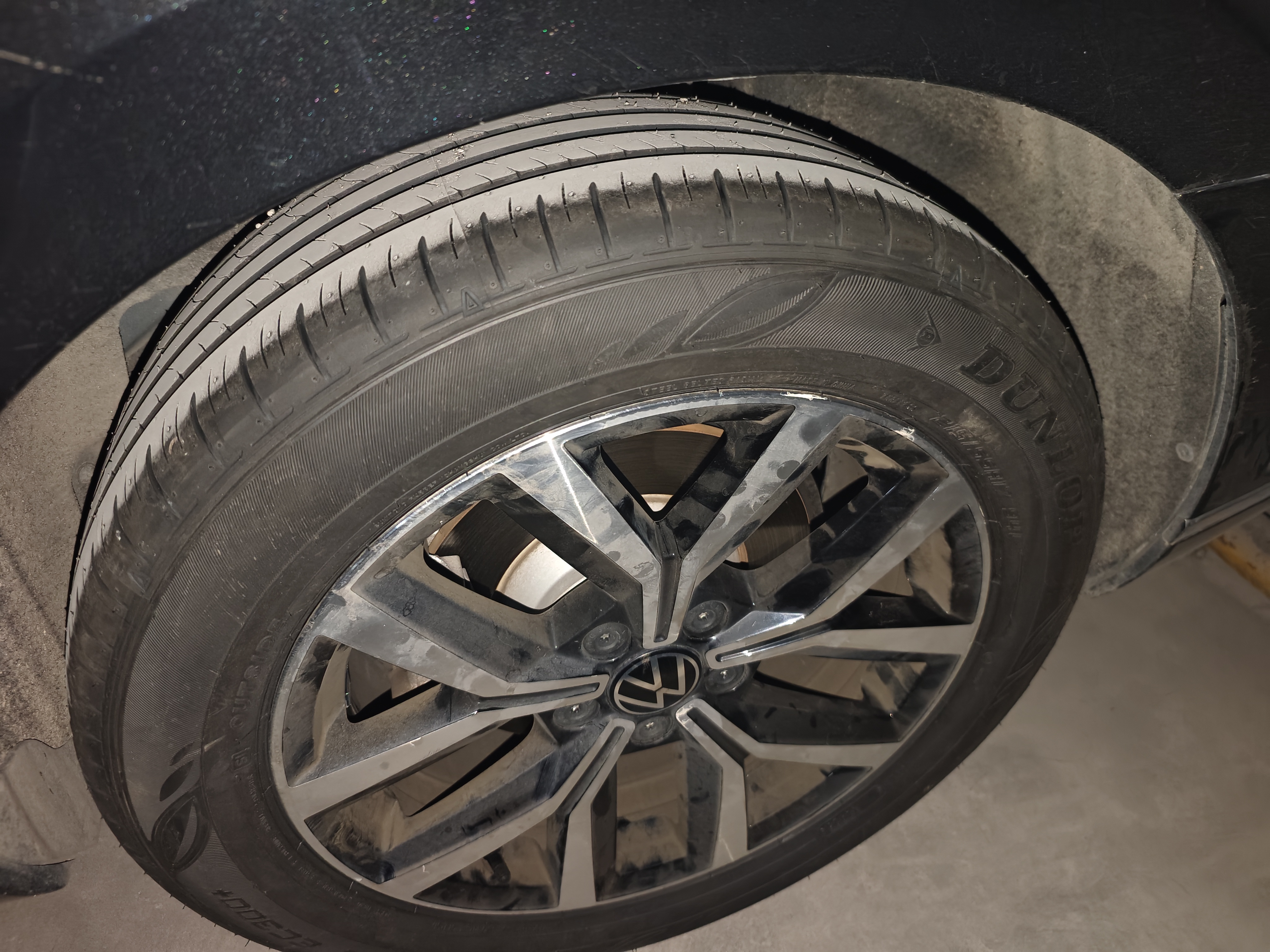 邓禄普（DUNLOP）汽车轮胎215/55R17 94V ENASAVE EC300+原配新迈腾/Passat帕萨特 实拍图