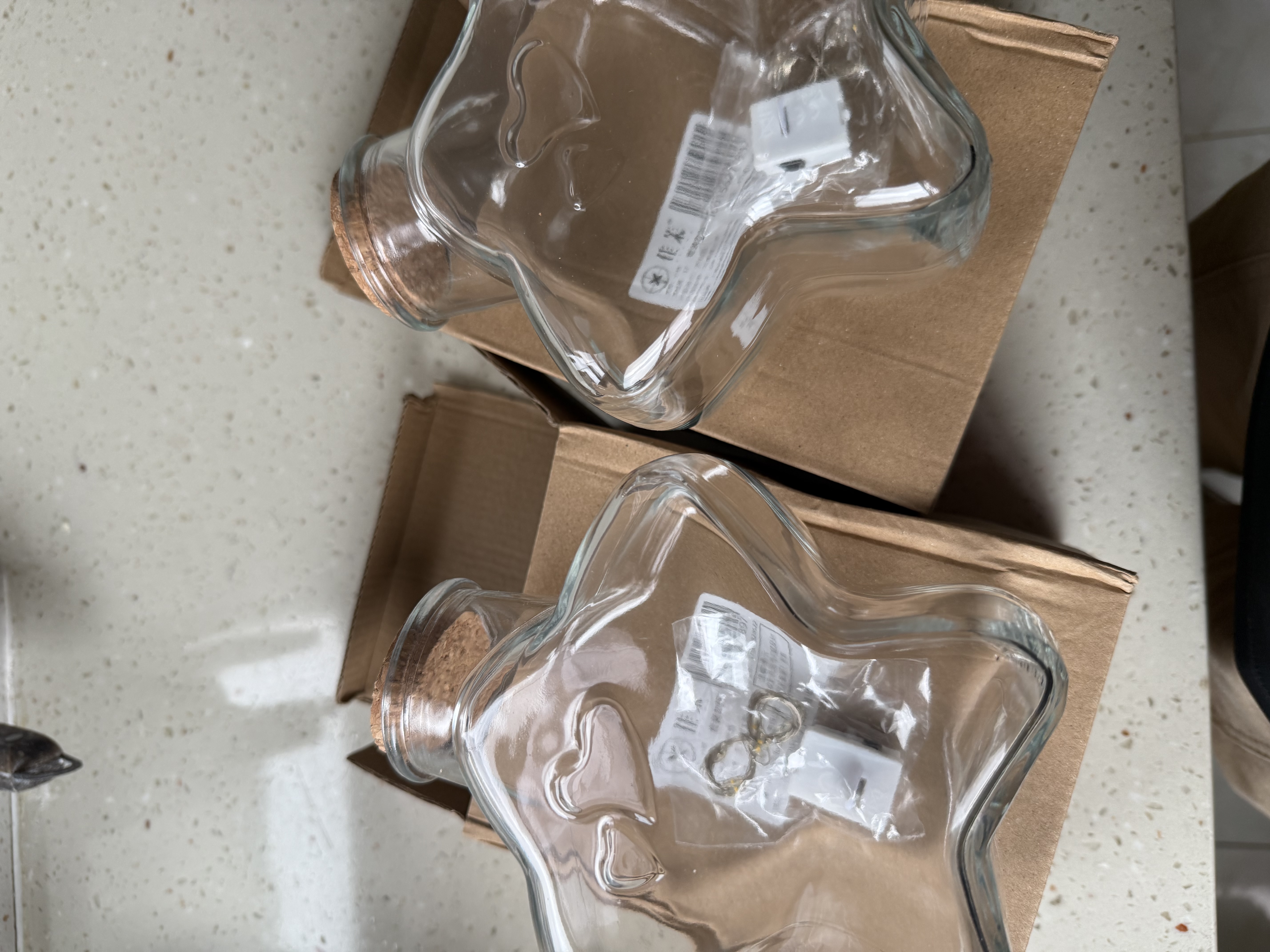 佳茉渐变色星星纸DIY折纸五角星玻璃瓶许愿星儿童节礼物幼儿园手工灯串 实拍图