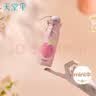 天堂伞 防紫外线阳伞五折 小巧便携水果伞折叠结实晴雨两用女 甜杏粉 实拍图