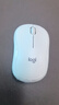罗技（Logitech）M221 轻音鼠标 无线鼠标 办公鼠标 对称鼠标 带无线微型接收器 米白色 实拍图