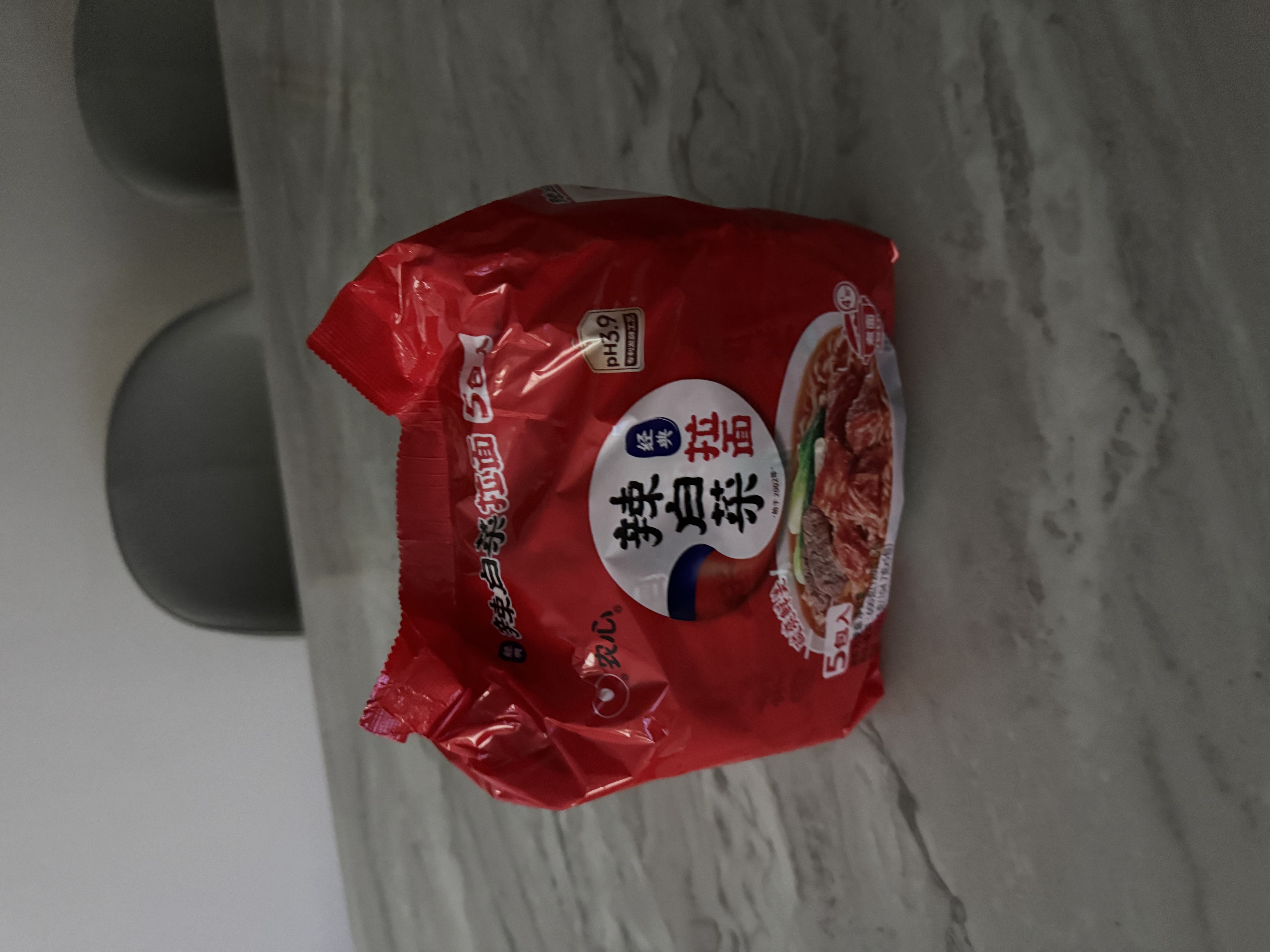 农心 辣白菜拉面 五连包 120g*5包方便面夜宵泡面 实拍图
