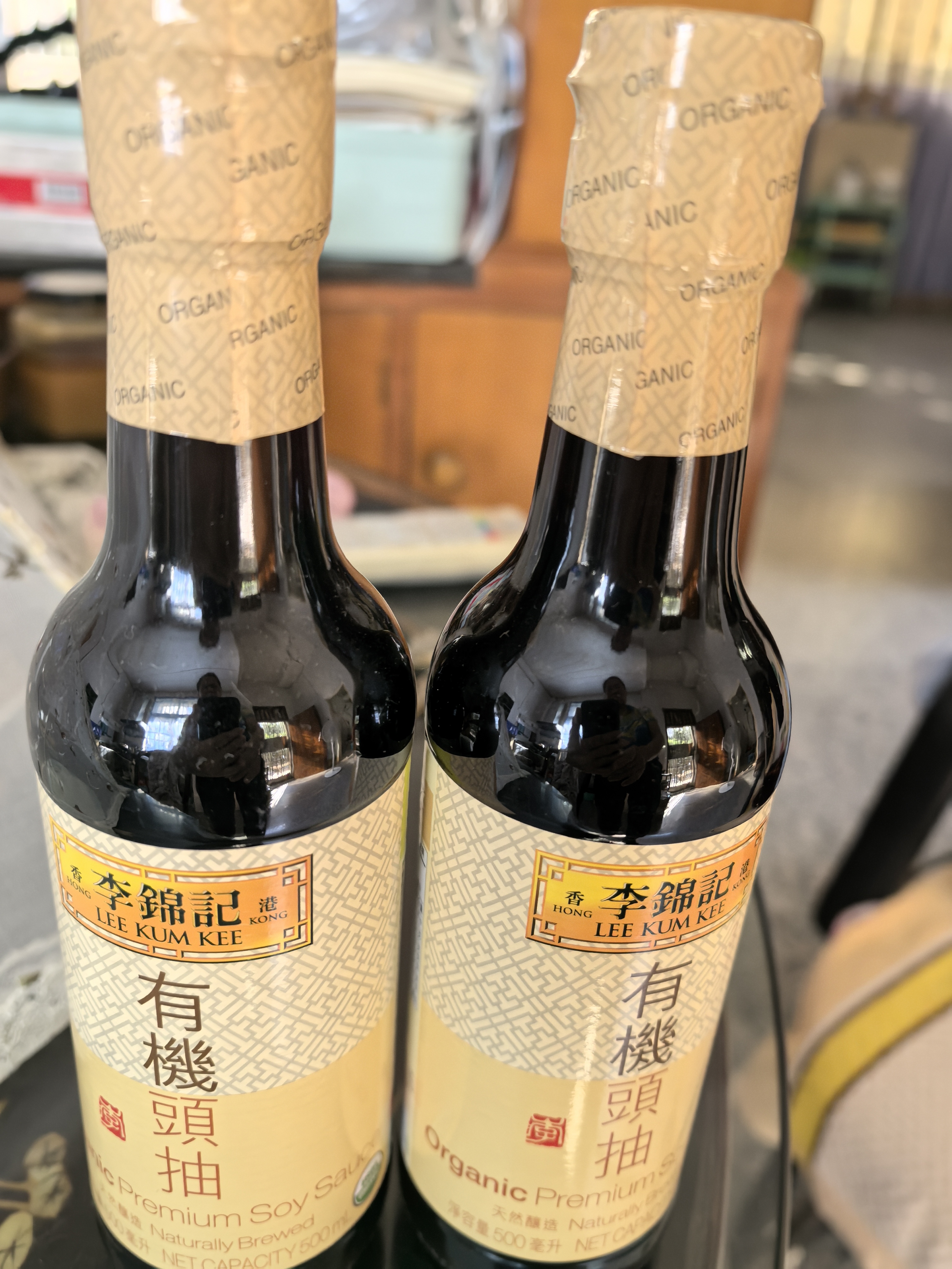 李锦记 有机头抽500ml 【0添加】 欧盟有机认证 生抽 点蘸炒炖酱油 实拍图