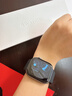 Apple/苹果 Watch S11 智能手表GPS+蜂窝款46毫米深空灰色铝金属表壳黑色运动型表带M/L MFDE4CH/B 实拍图