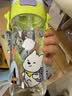 babycare儿童水杯二合一户外运动水杯吸管杯直饮幼儿园水壶上学专用600mL 实拍图