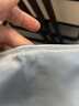 La Torretta 真丝枕套 22姆米100%桑蚕丝枕头套简约枕芯枕头套 雾霾蓝-单只装 实拍图