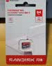 闪迪（SanDisk）64GB TF（MicroSD）内存卡 A1 U1 C10 至尊高速移动版存储卡 读速140MB/s 手机平板游戏机内存卡 实拍图